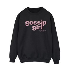 Gossip Girl Womens/Ladies Swirl Logo Sweatshirt / Black